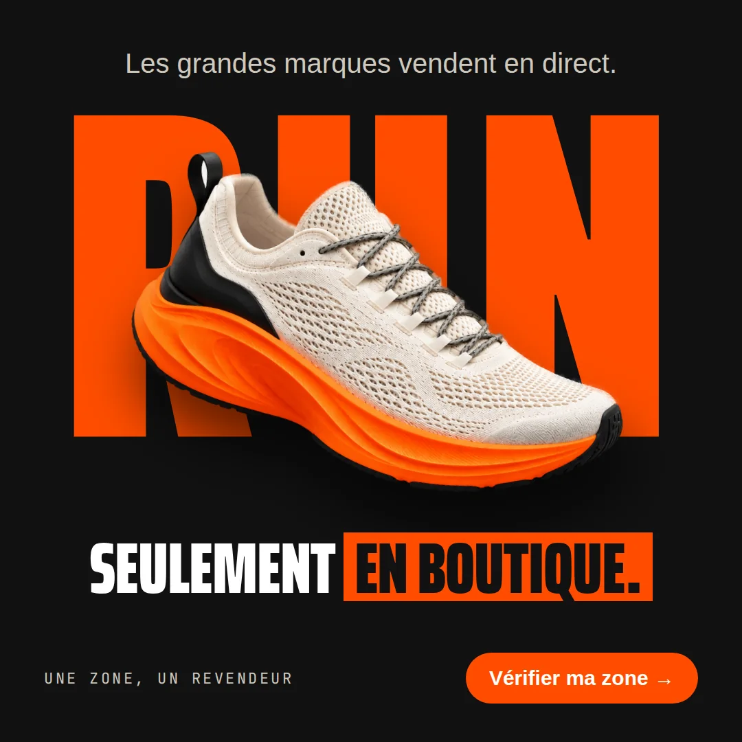 Pub RUN 8 : Les grandes marques contre vous